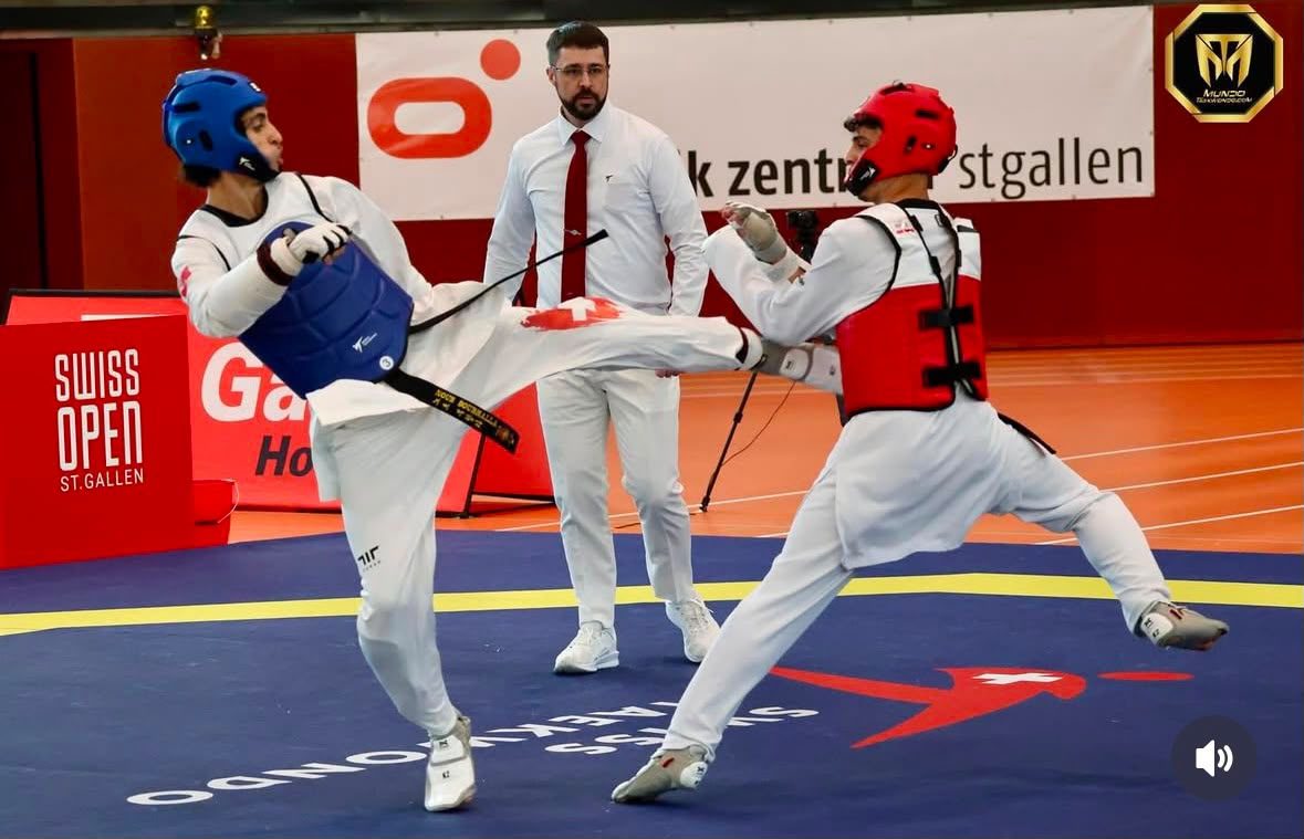 Taekwondo Wettkampf Action