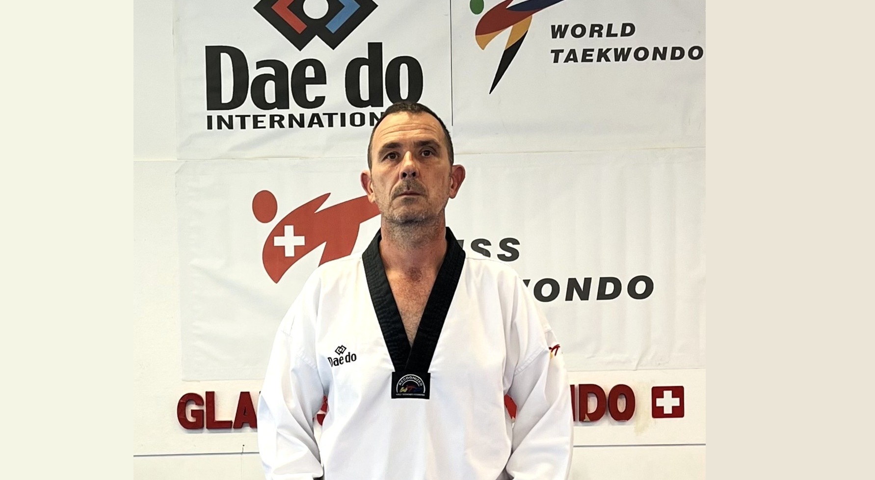 Boris Setoric im Taekwondo Dobok